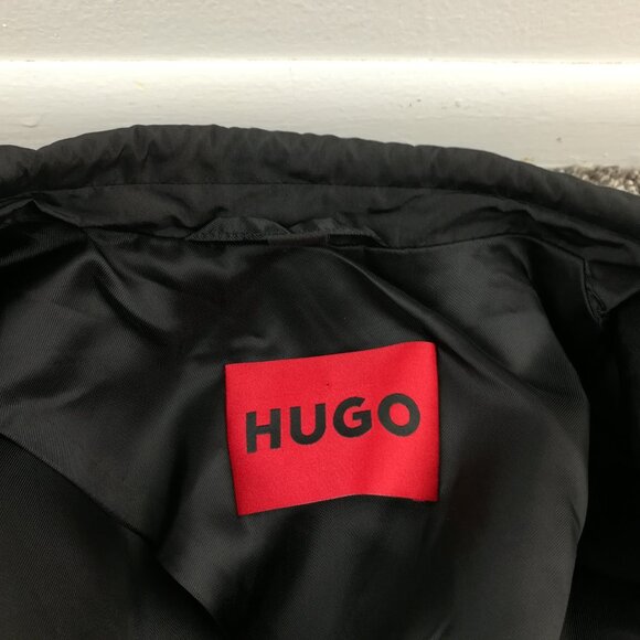 Hugo Boss Coat Jacket Water Repellent Double Breasted Regular Fit - Size 34R - Picture 5 of 14